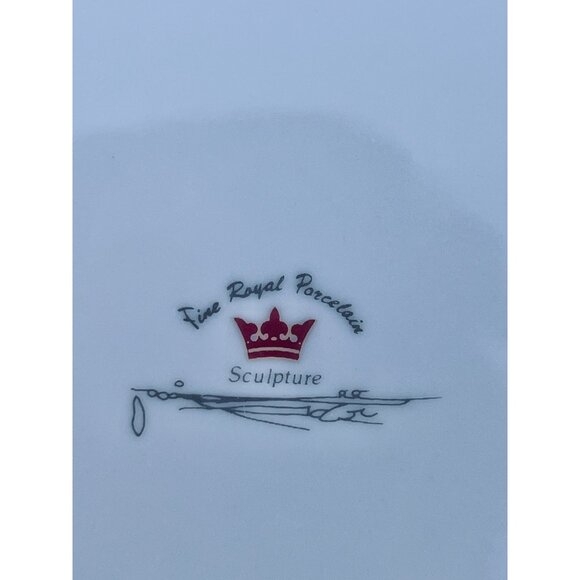 Fine Royal Porcelain King Tut Decorative Plate 6.5" Diameter Egyptian Design GUC - Picture 5 of 10